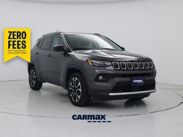 Gray 2022 Jeep Compass SUV / Crossover Four-Wheel Drive Automatic