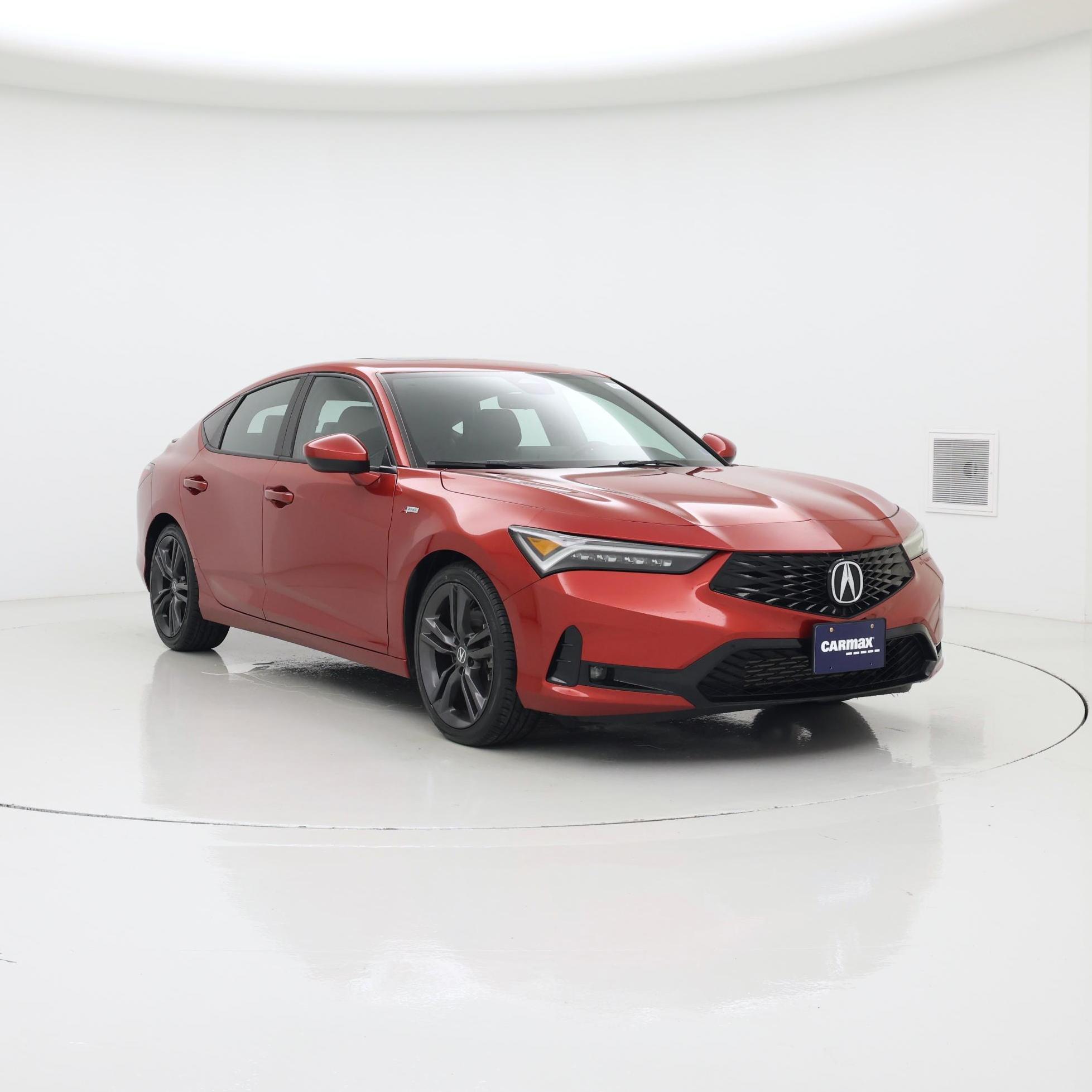Red 2023 Acura Integra Sedan Front-Wheel Drive Automatic