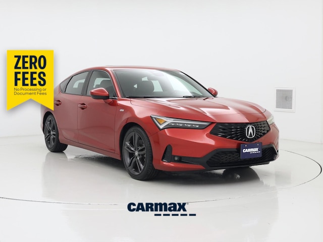 Red 2023 Acura Integra Sedan Front-Wheel Drive Automatic