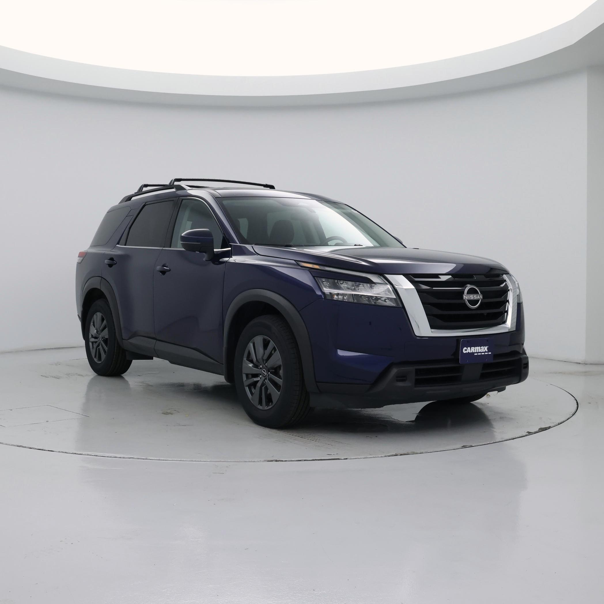 Blue 2022 Nissan Pathfinder SUV / Crossover All-Wheel Drive Automatic