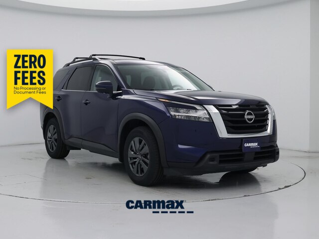 Blue 2022 Nissan Pathfinder SUV / Crossover All-Wheel Drive Automatic