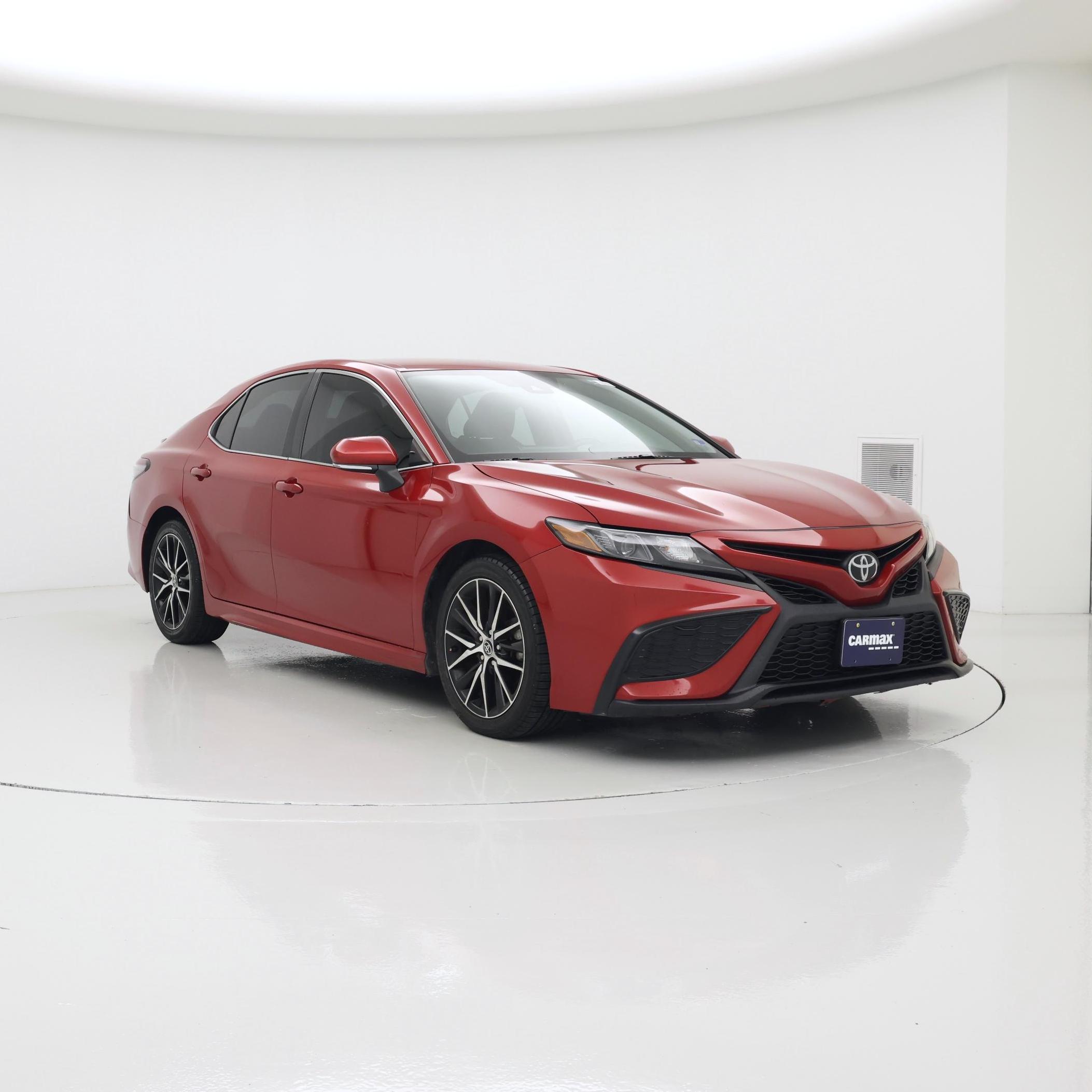 Red 2022 Toyota Camry Sedan Front-Wheel Drive Automatic