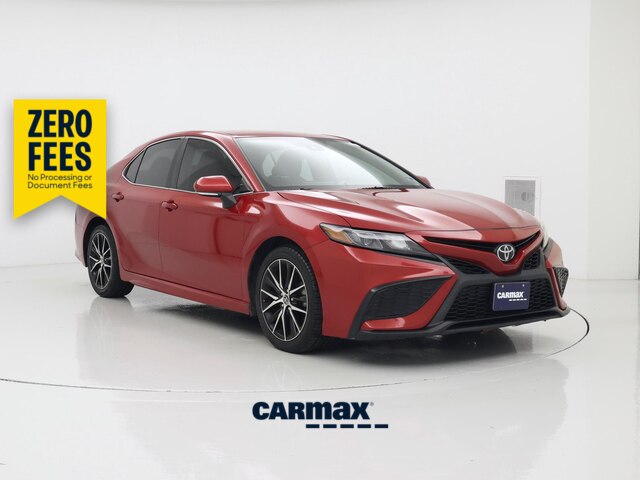 Red 2022 Toyota Camry Sedan Front-Wheel Drive Automatic