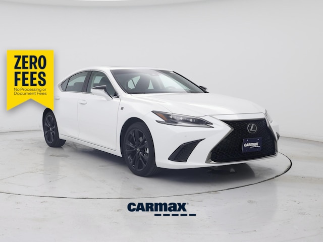 White 2025 Lexus ES Hybrid Sedan Front-Wheel Drive Automatic