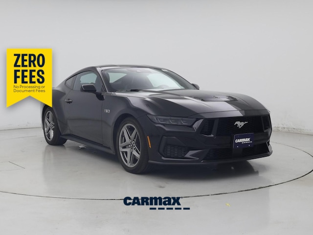 Black 2025 Ford Mustang Coupe Rear-Wheel Drive Automatic