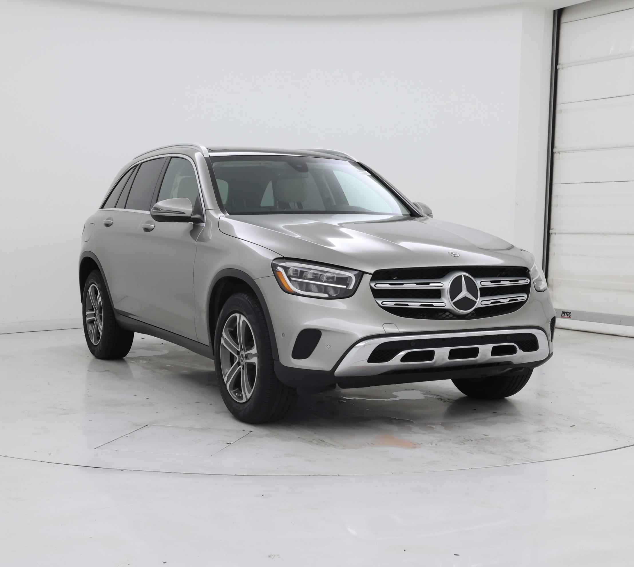 Silver 2021 Mercedes-Benz GLC SUV / Crossover Rear-Wheel Drive Automatic