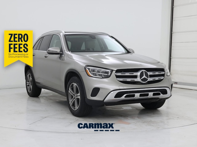 Silver 2021 Mercedes-Benz GLC SUV / Crossover Rear-Wheel Drive Automatic
