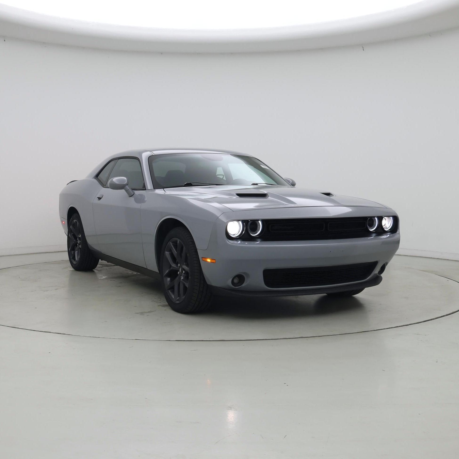 Gray 2022 Dodge Challenger Coupe Rear-Wheel Drive Automatic