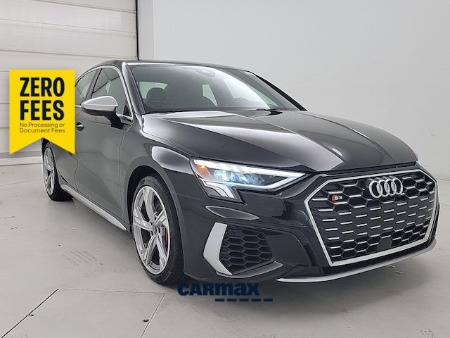 Black 2023 Audi S3 Sedan All-Wheel Drive Automatic