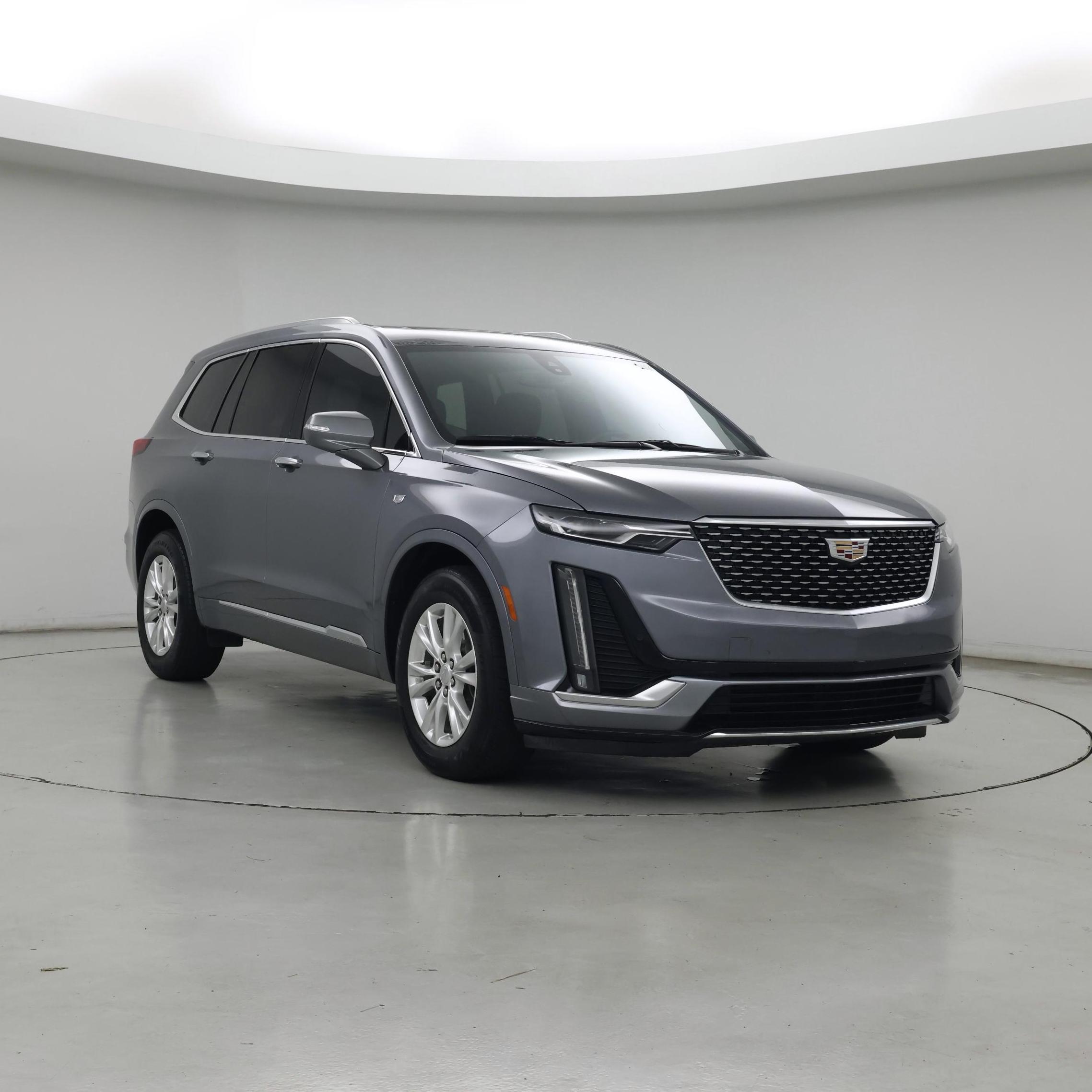 Gray 2022 Cadillac XT6 SUV / Crossover Front-Wheel Drive Automatic