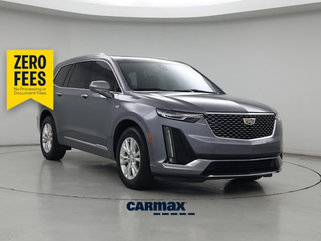 Gray 2022 Cadillac XT6 SUV / Crossover Front-Wheel Drive Automatic