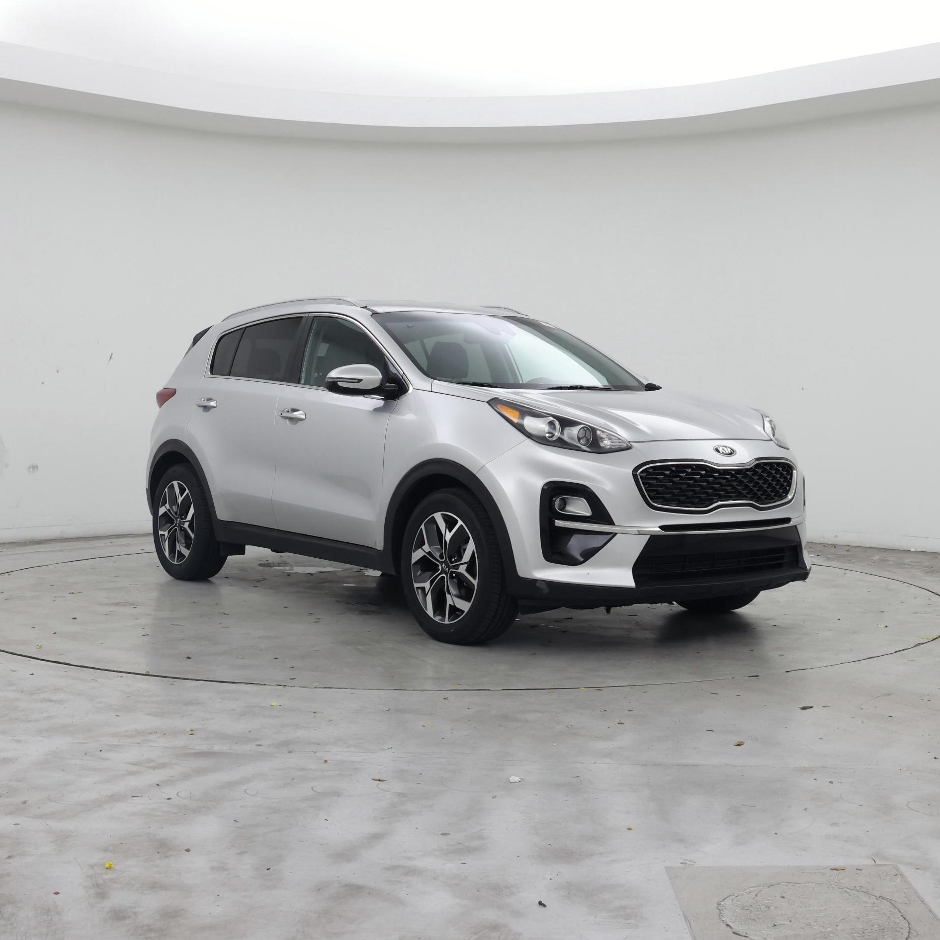 Silver 2020 Kia Sportage SUV / Crossover Front-Wheel Drive Automatic