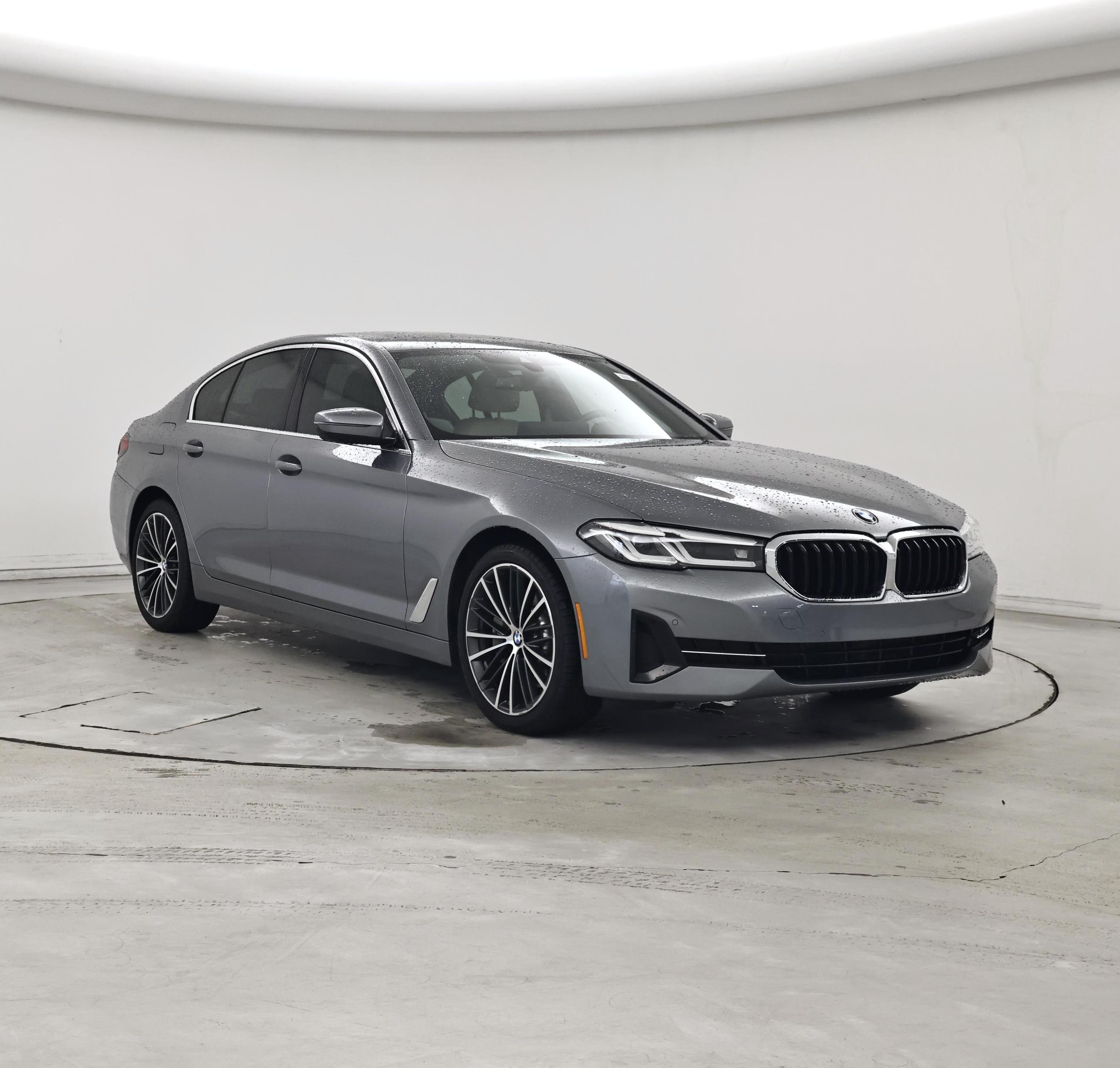 Gray 2023 BMW 5 Series Sedan Rear-Wheel Drive Automatic