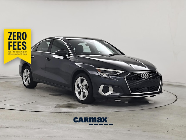 Gray 2024 Audi A3 Sedan All-Wheel Drive Automatic