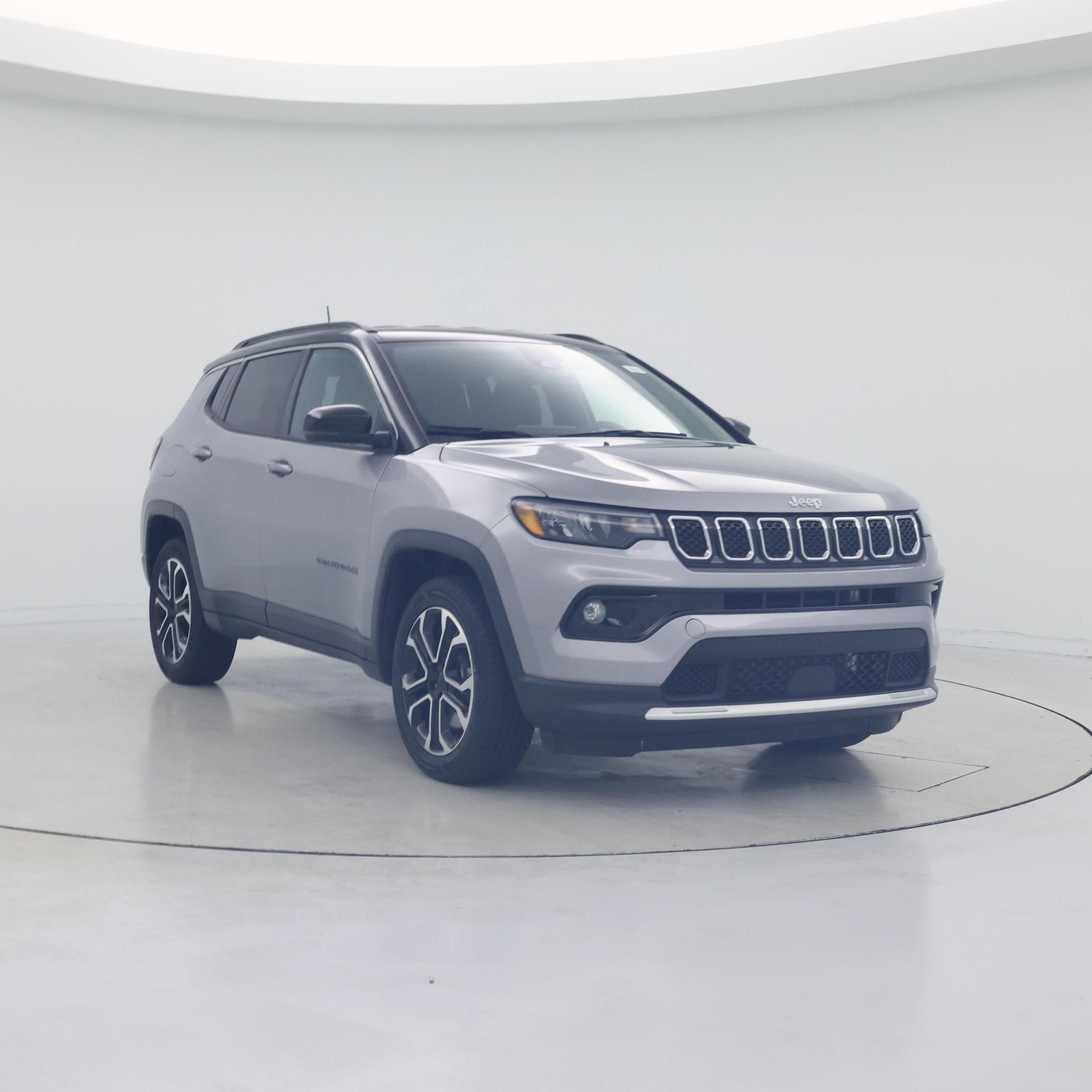 Silver 2023 Jeep Compass SUV / Crossover Four-Wheel Drive Automatic