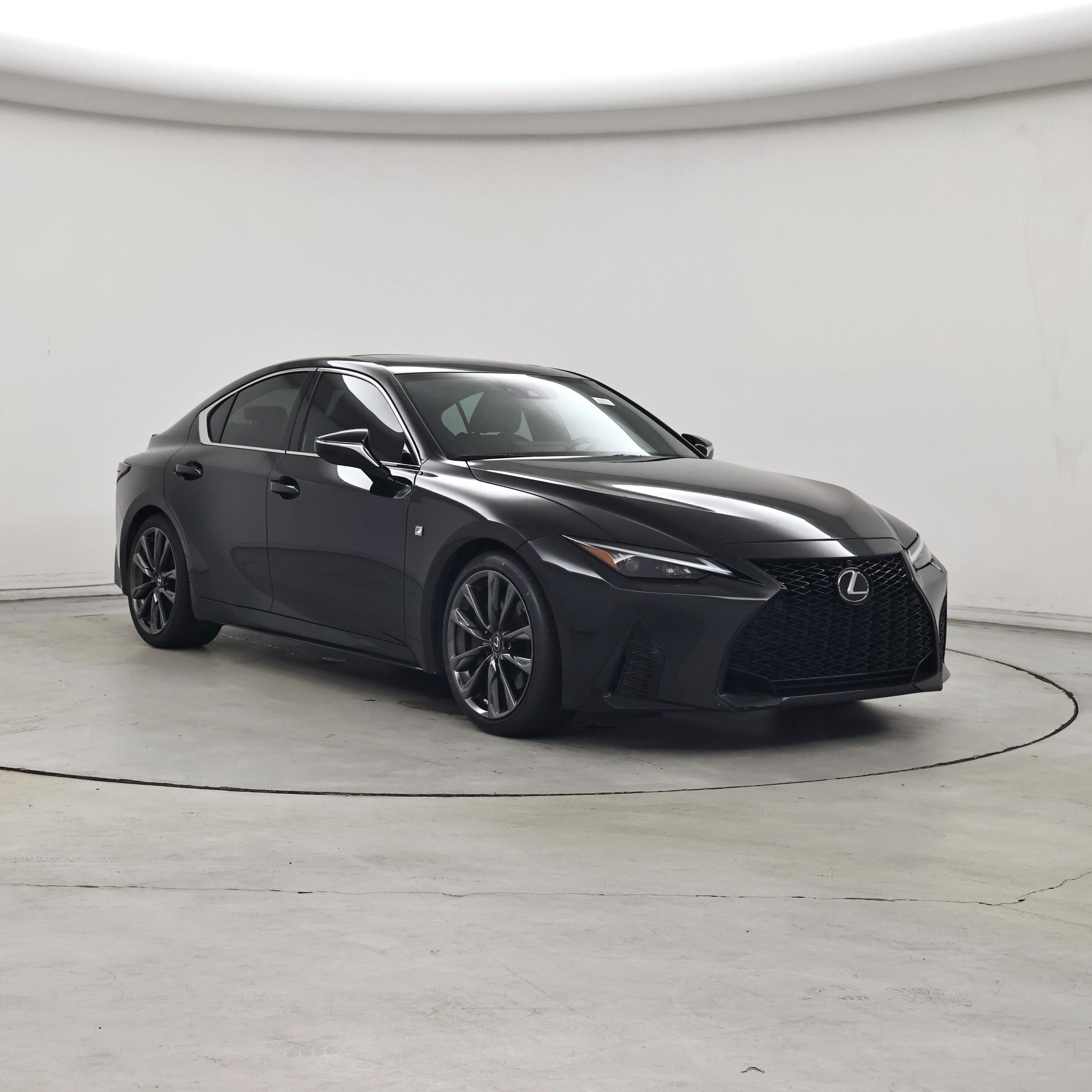 Black 2024 Lexus IS Sedan Rear-Wheel Drive Automatic