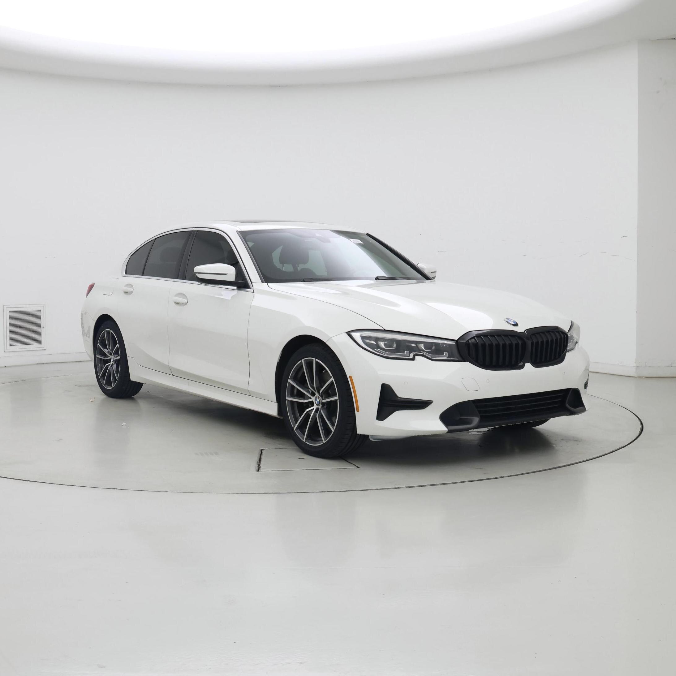 White 2021 BMW 3 Series Sedan Rear-Wheel Drive Automatic