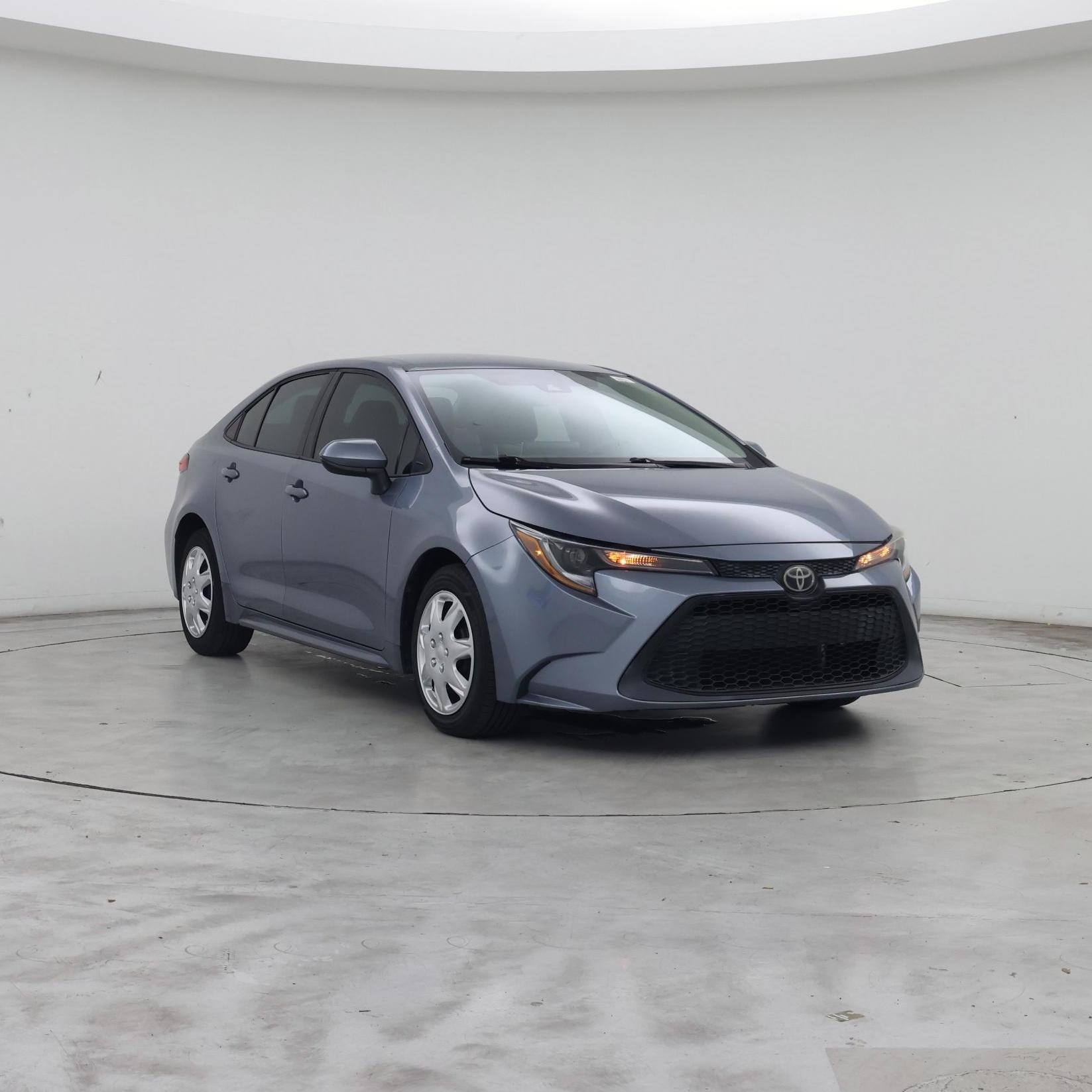 Blue 2020 Toyota Corolla Sedan Front-Wheel Drive Automatic