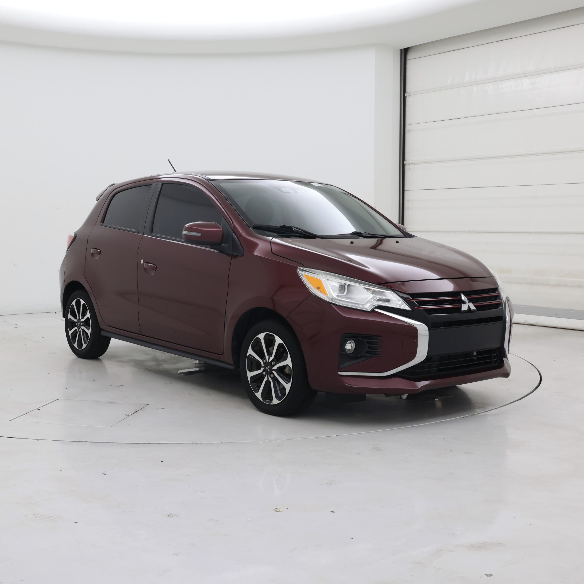 Red 2023 Mitsubishi Mirage Hatchback Front-Wheel Drive Automatic