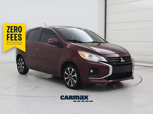 Red 2023 Mitsubishi Mirage Hatchback Front-Wheel Drive Automatic