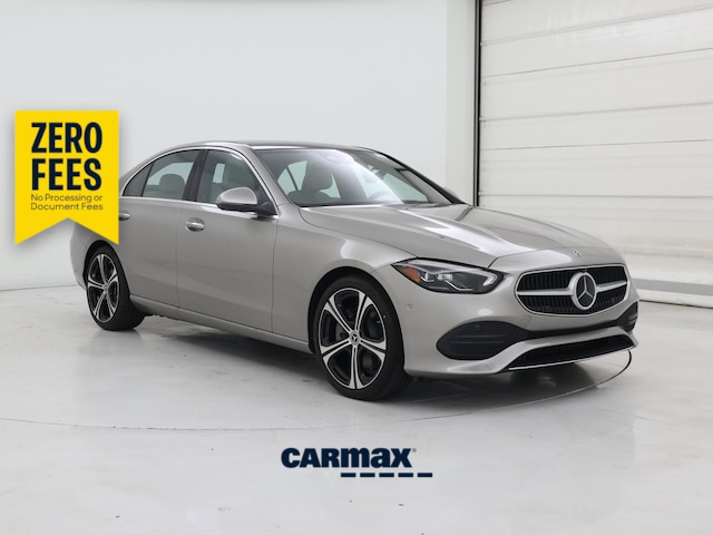 Silver 2023 Mercedes-Benz C-Class Sedan Rear-Wheel Drive Automatic