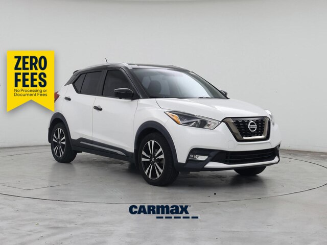 White 2019 Nissan Kicks SUV / Crossover Front-Wheel Drive Automatic