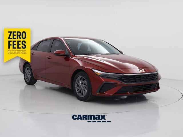 Red 2024 Hyundai Elantra Sedan Front-Wheel Drive Automatic