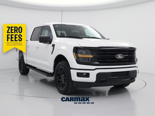 White 2025 Ford F-150 Pickup Truck Four-Wheel Drive Automatic