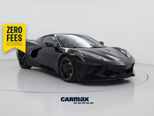 Black 2021 Chevrolet Corvette Convertible Rear-Wheel Drive Automatic