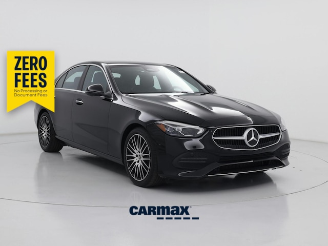 Black 2025 Mercedes-Benz C-Class Sedan All-Wheel Drive Automatic
