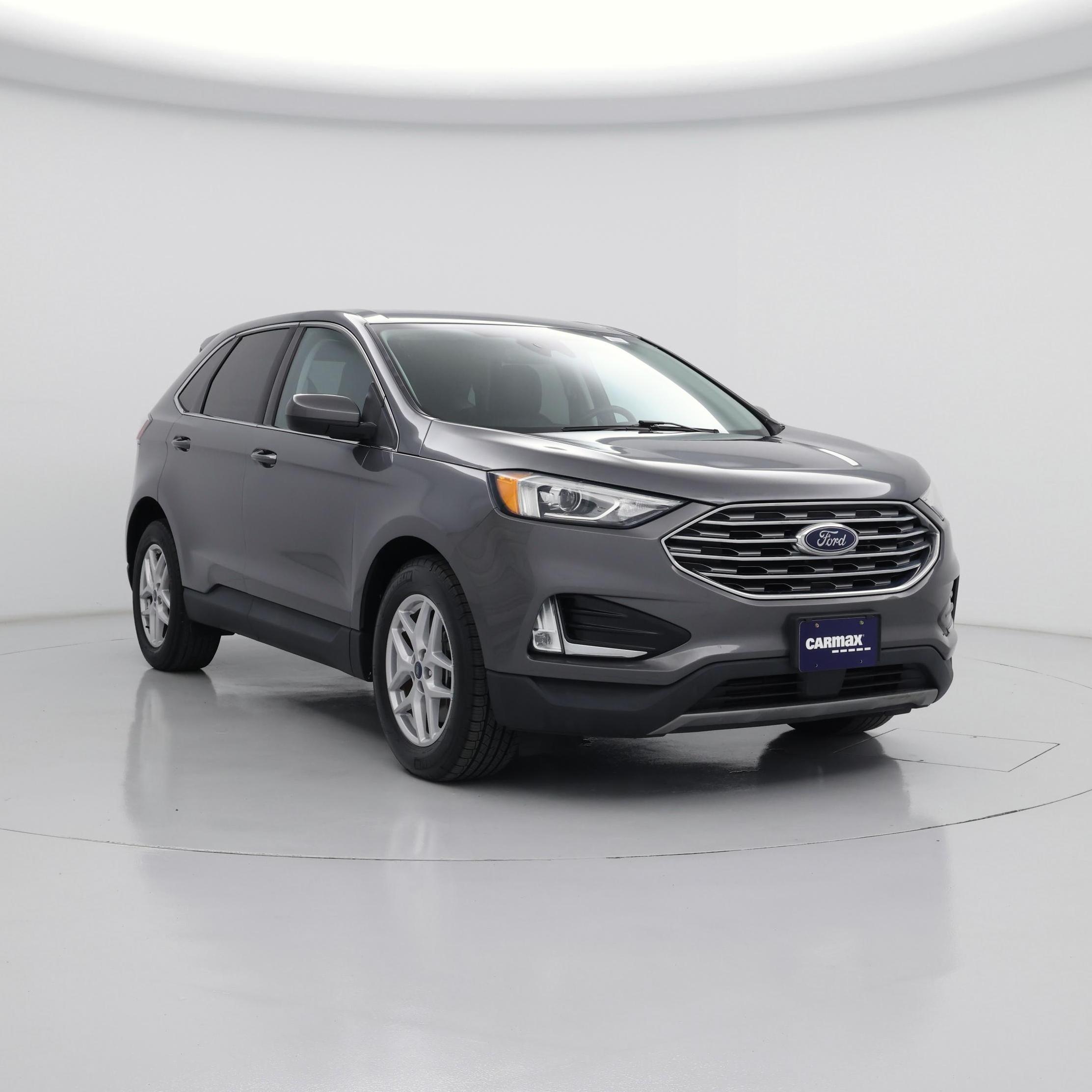 Gray 2021 Ford Edge SUV / Crossover All-Wheel Drive Automatic
