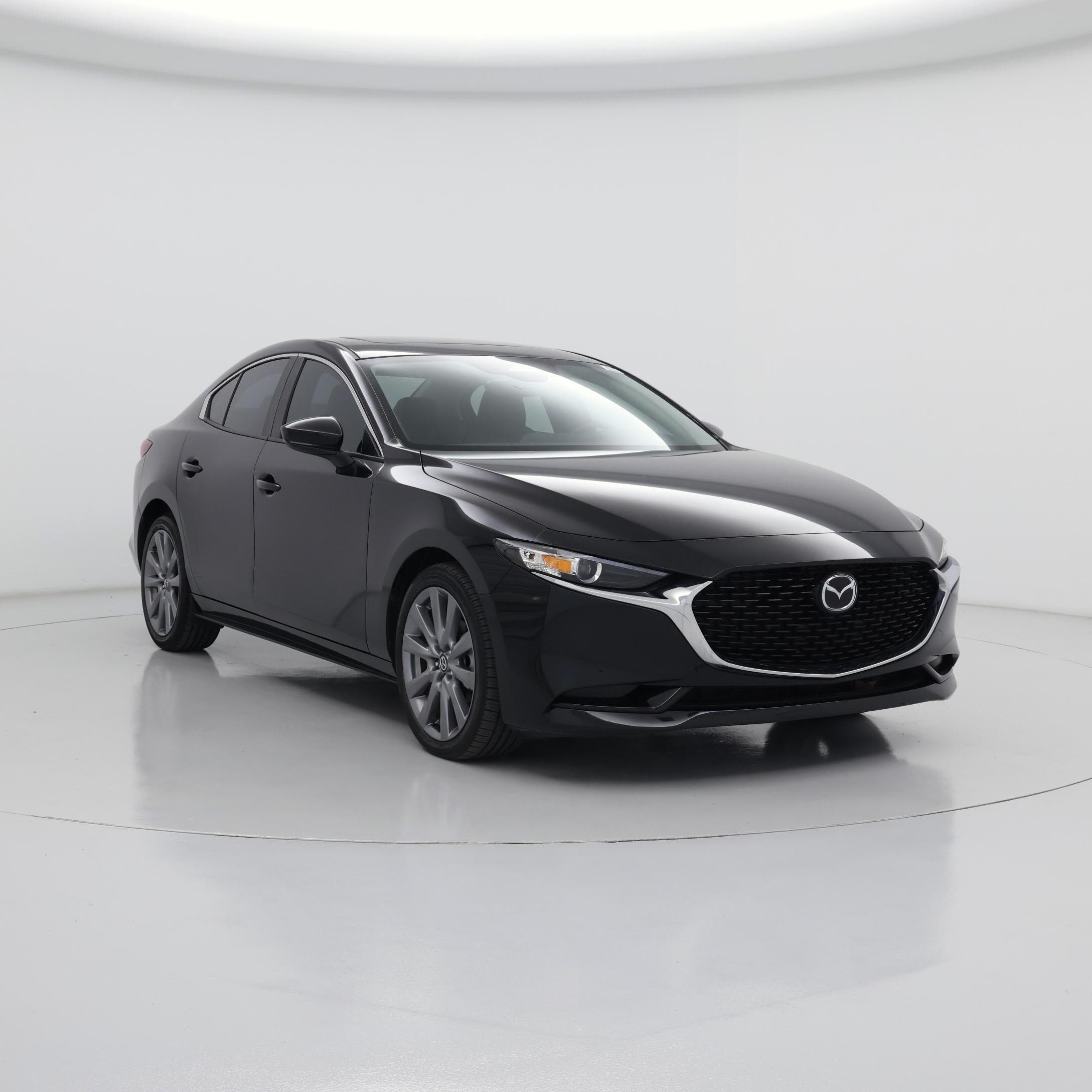 Black 2025 Mazda MAZDA3 Sedan Front-Wheel Drive Automatic