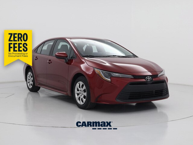 Red 2025 Toyota Corolla Sedan Front-Wheel Drive Automatic