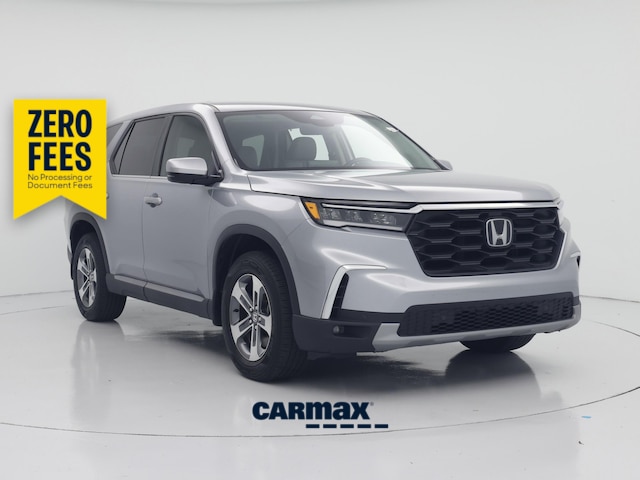 Silver 2025 Honda Pilot EX-L+ FWD SUV / Crossover Front-Wheel Drive Automatic