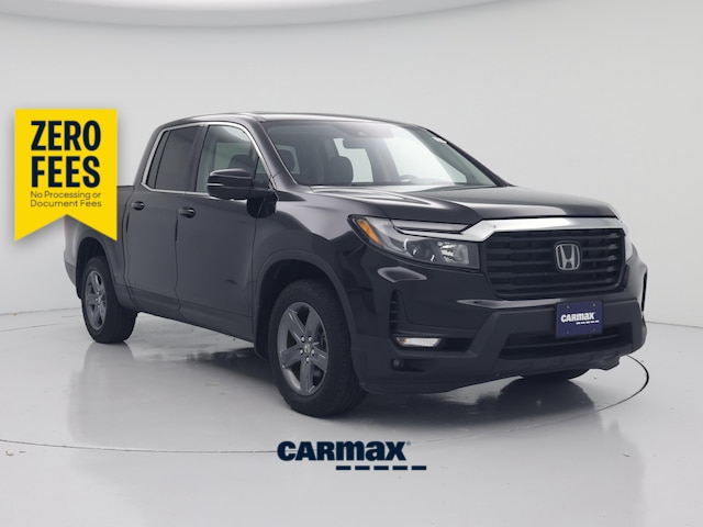 Black 2023 Honda Ridgeline RTL AWD Pickup Truck All-Wheel Drive Automatic