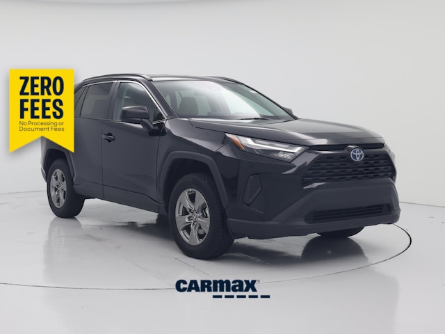 Black 2024 Toyota RAV4 Hybrid LE AWD SUV / Crossover All-Wheel Drive Automatic