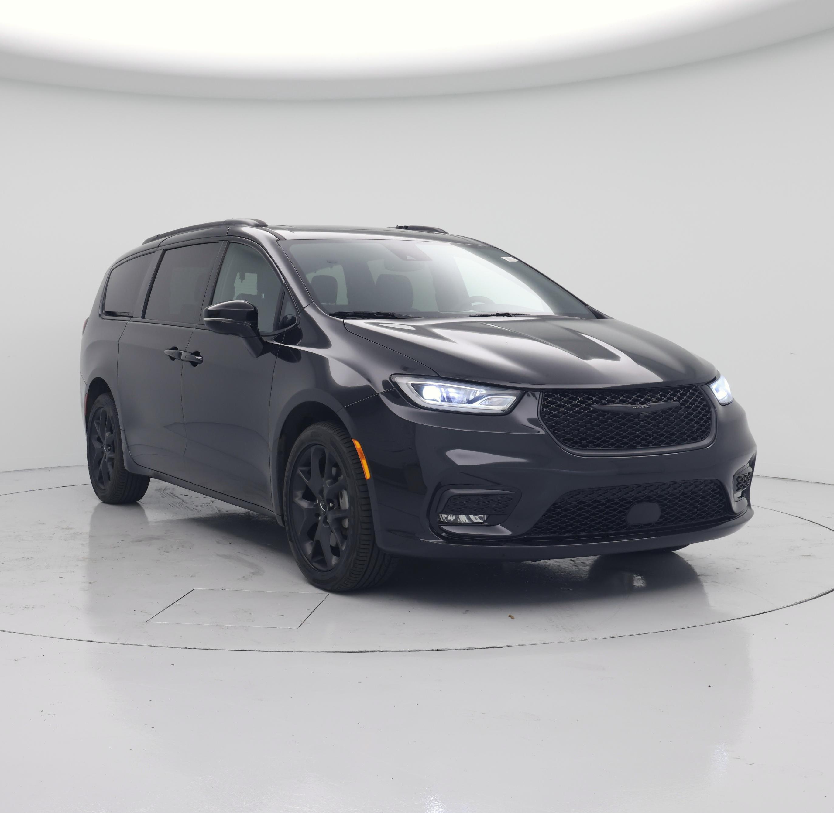 Black 2023 Chrysler Pacifica Limited AWD Minivan All-Wheel Drive Automatic