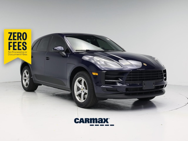 Blue 2021 Porsche Macan AWD SUV / Crossover All-Wheel Drive Automatic