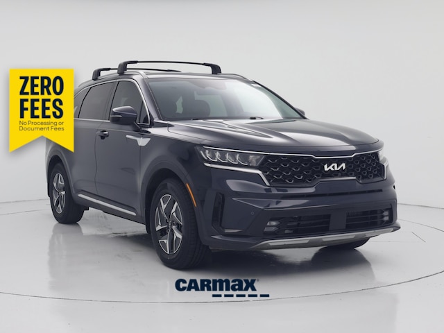 Blue 2023 Kia Sorento Hybrid EX FWD SUV / Crossover Front-Wheel Drive Automatic