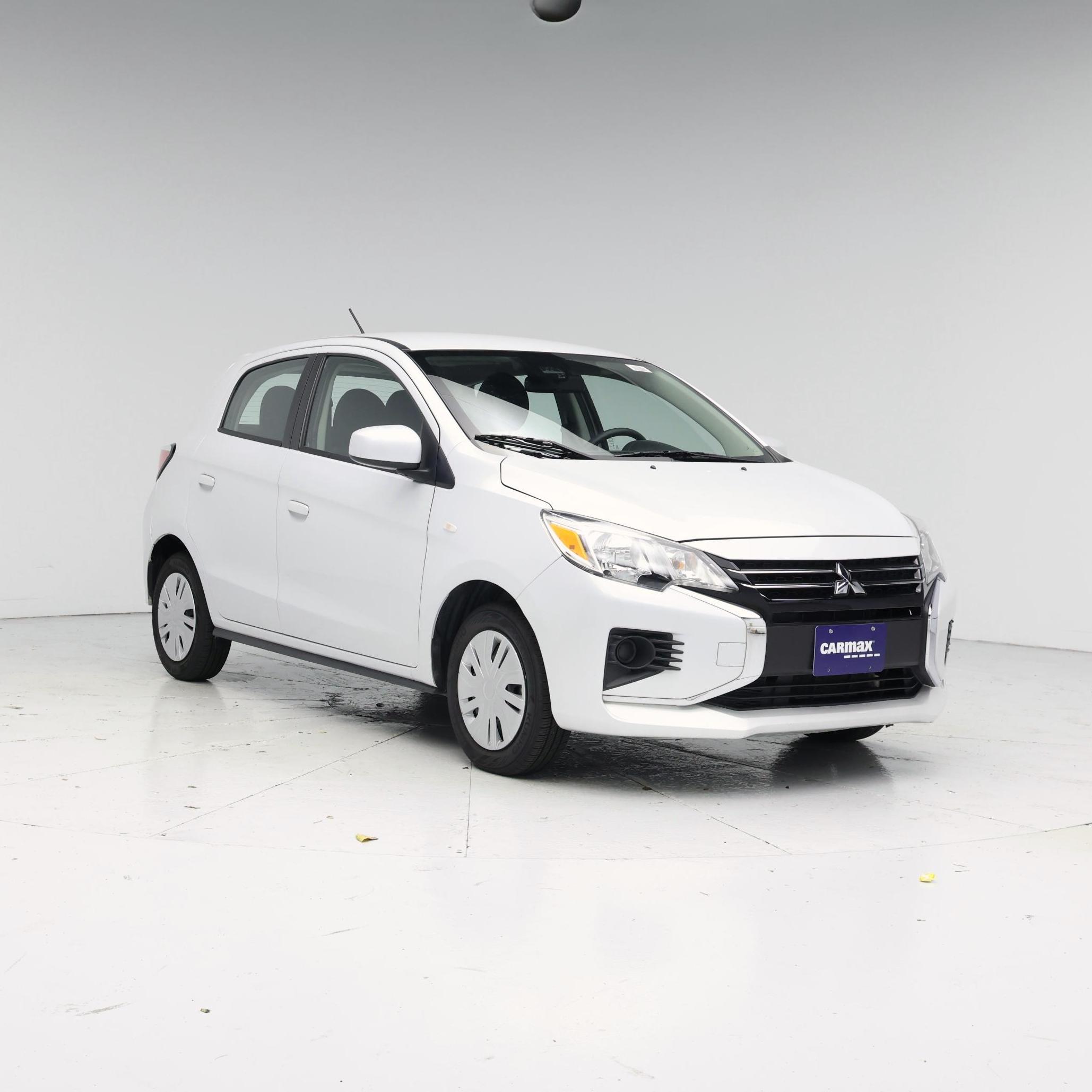 Silver 2024 Mitsubishi Mirage Hatchback Front-Wheel Drive Automatic