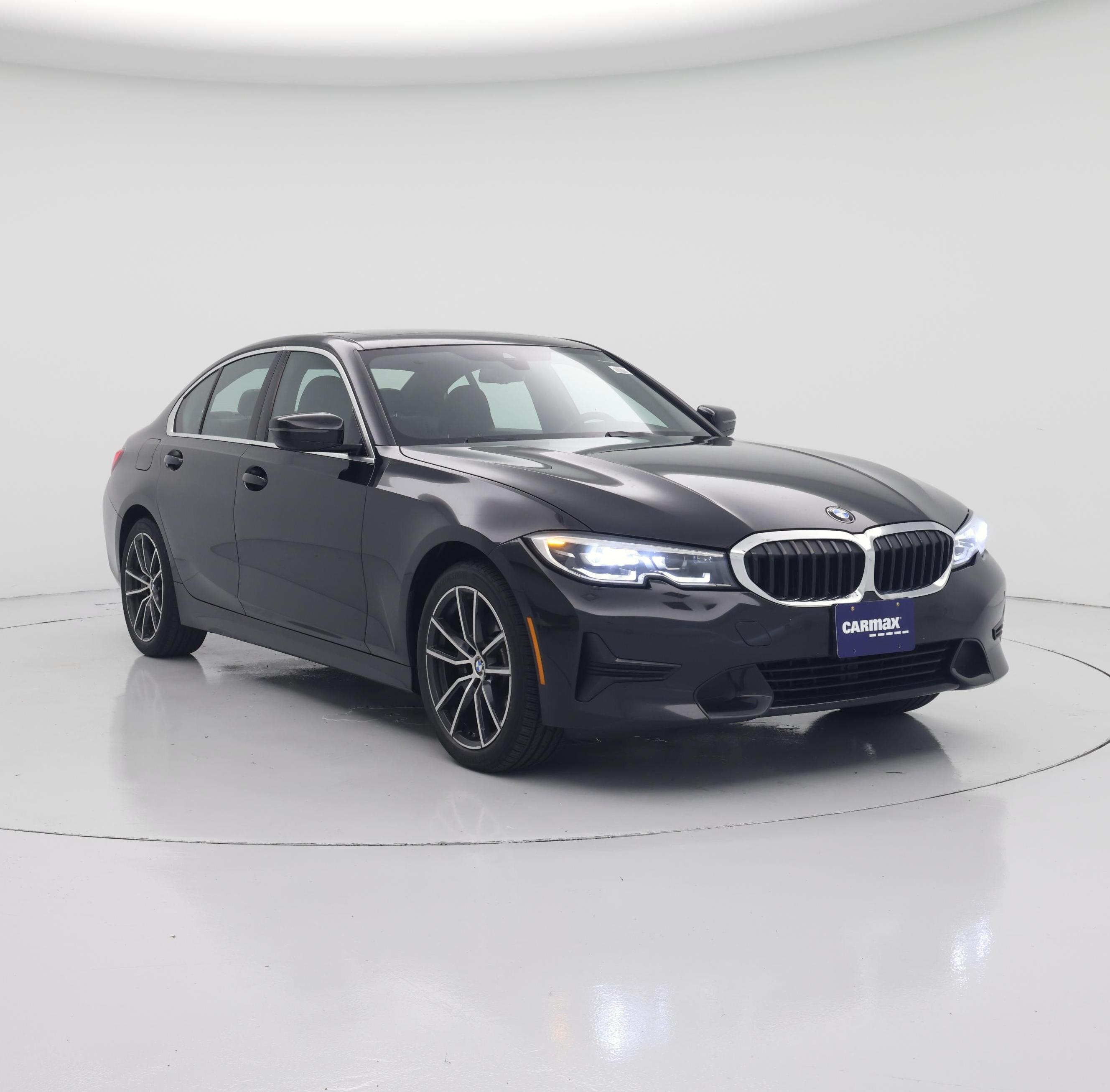 Black 2021 BMW 3 Series Sedan All-Wheel Drive Automatic