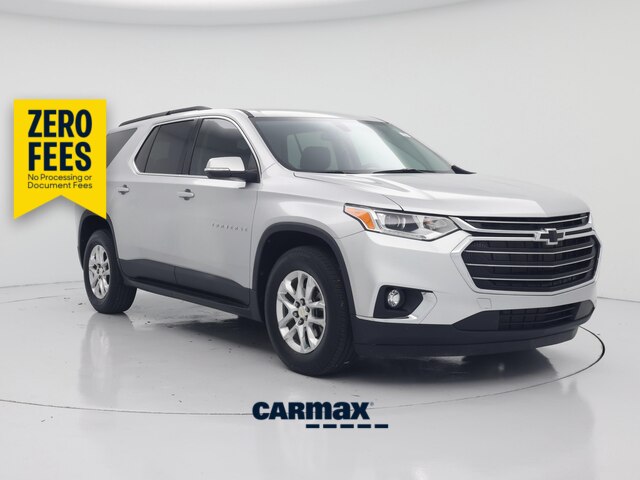 Silver 2021 Chevrolet Traverse SUV / Crossover Front-Wheel Drive Automatic