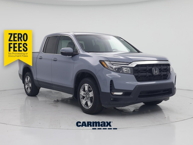 Blue 2025 Honda Ridgeline Pickup Truck All-Wheel Drive Automatic