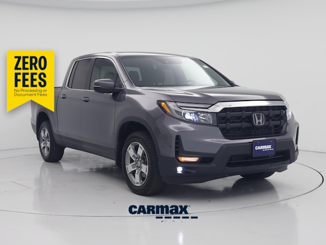 Gray 2025 Honda Ridgeline Pickup Truck All-Wheel Drive Automatic