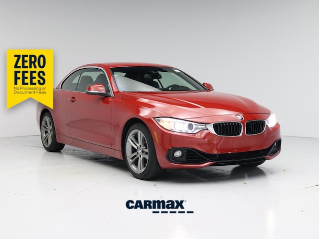 Red 2016 BMW 4 Series Convertible All-Wheel Drive Automatic