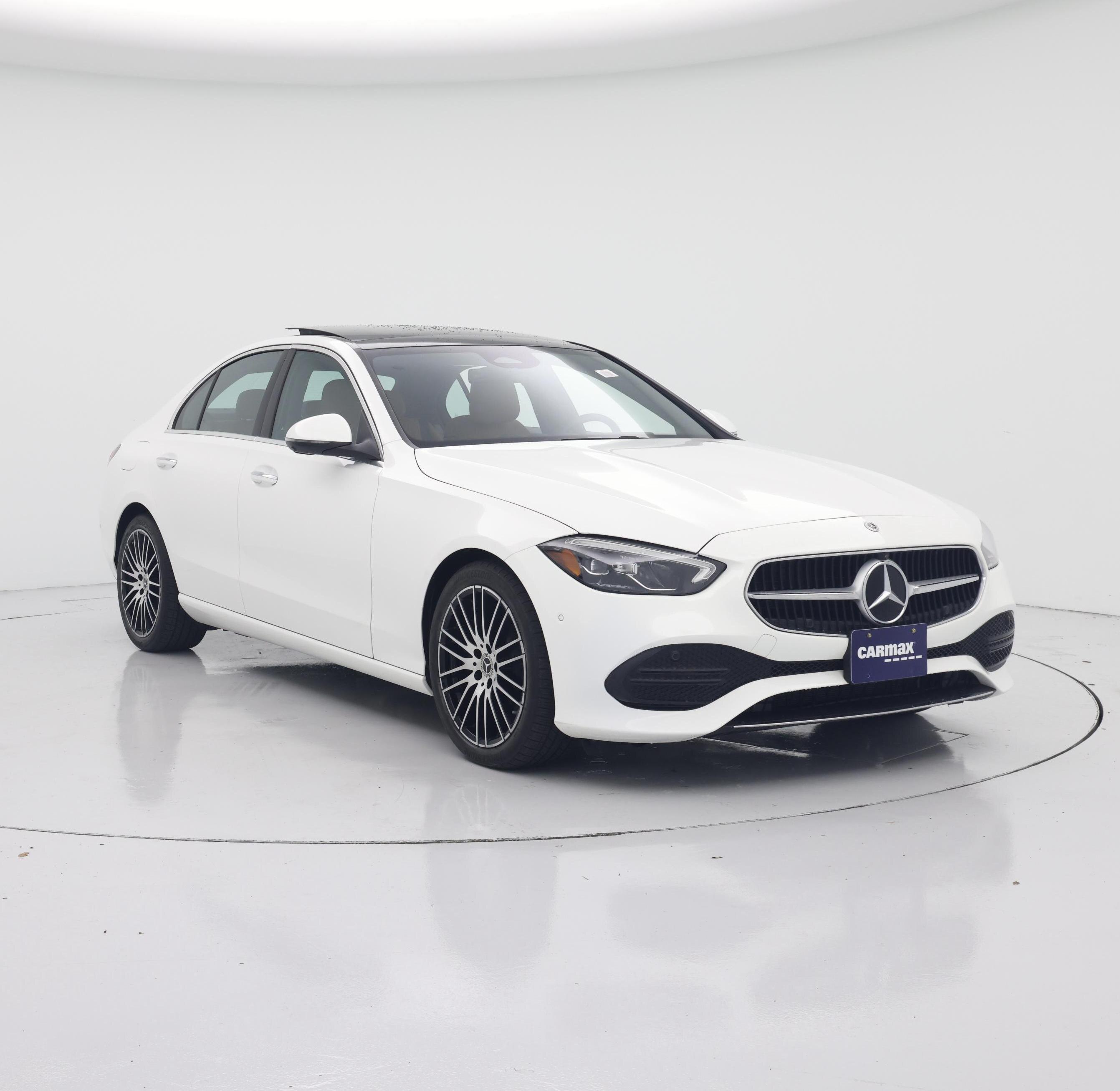 White 2024 Mercedes-Benz C-Class Sedan All-Wheel Drive Automatic