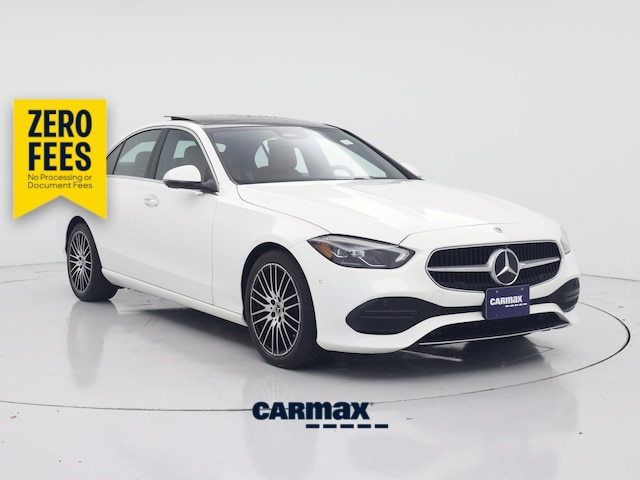 White 2024 Mercedes-Benz C-Class Sedan All-Wheel Drive Automatic