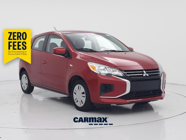 Red 2024 Mitsubishi Mirage Hatchback Front-Wheel Drive Automatic