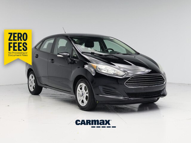 Black 2016 Ford Fiesta Sedan Front-Wheel Drive Automatic