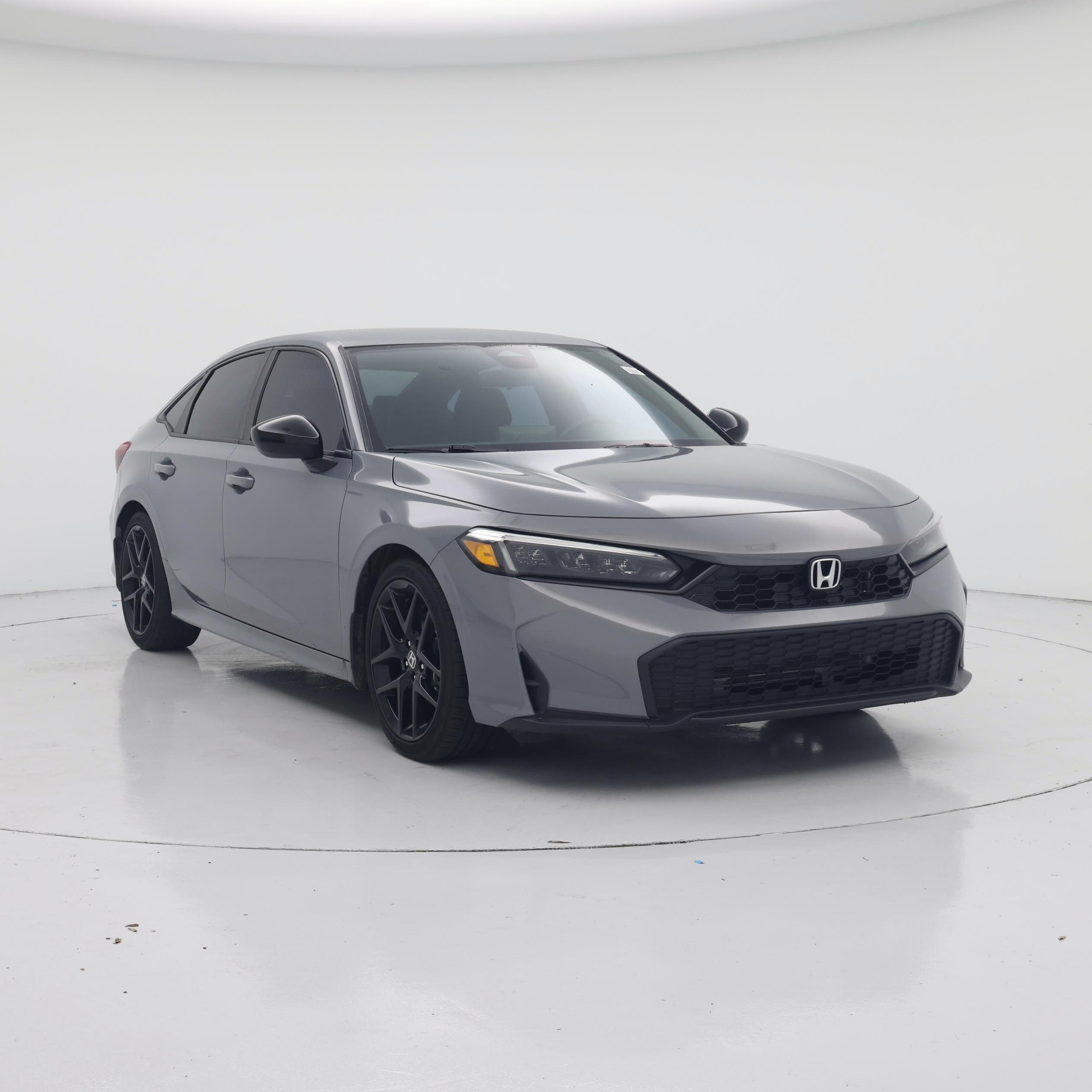 Gray 2025 Honda Civic Sedan Front-Wheel Drive Automatic